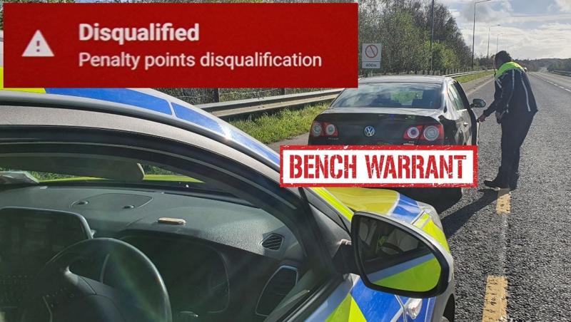 Car seized from disqualified driver wanted for traffic offences on Clare road