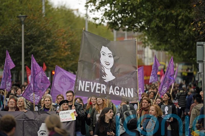 Abortion law reform demanded as protesters march in Dublin