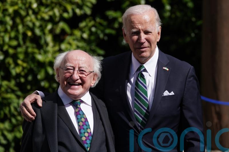 In Pictures: Busy day for Joe Biden as he continues trip to island of Ireland