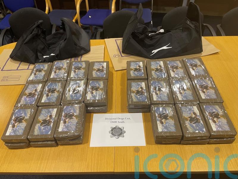 Three million euros worth of suspected drugs found in vehicle search