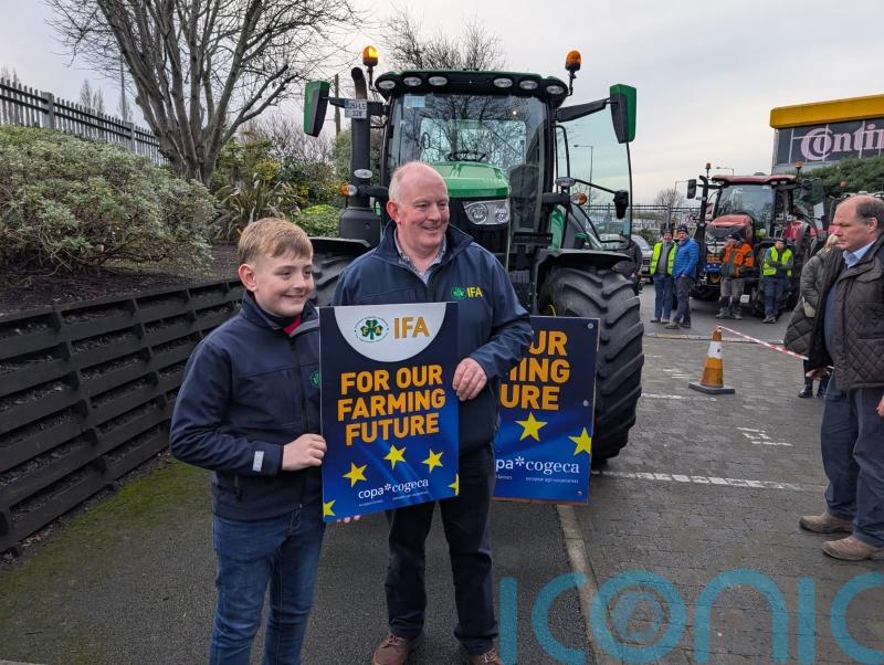IFA president and son, 11, travelling to Brussels by tractor as part of protest