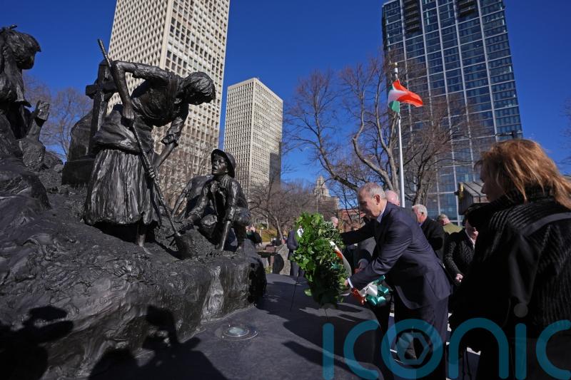 Irish premier marking 250 years of US independence during visit to Philadelpia