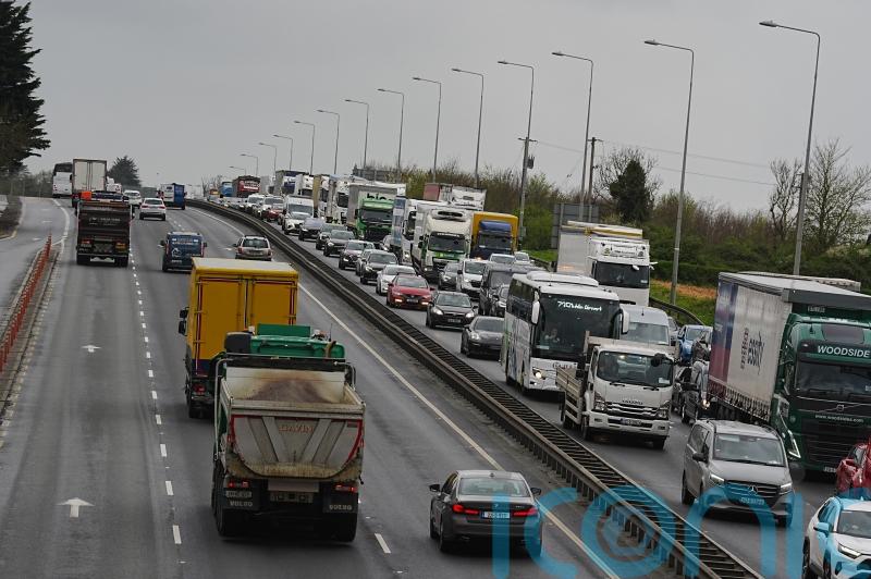 &lsquo;We want to be heard,&rsquo; says fuel protester as traffic disruption continues