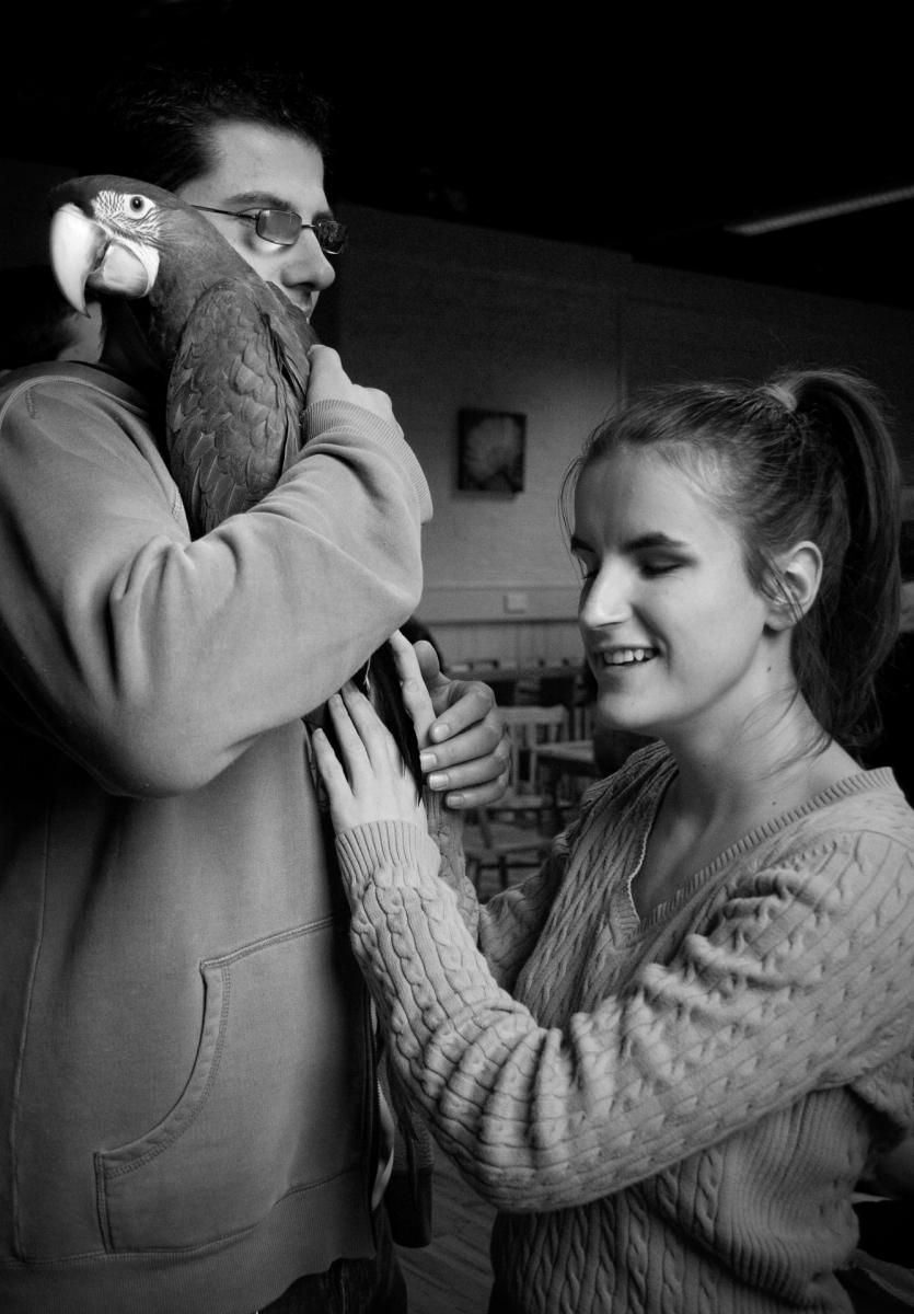 A beautiful moment